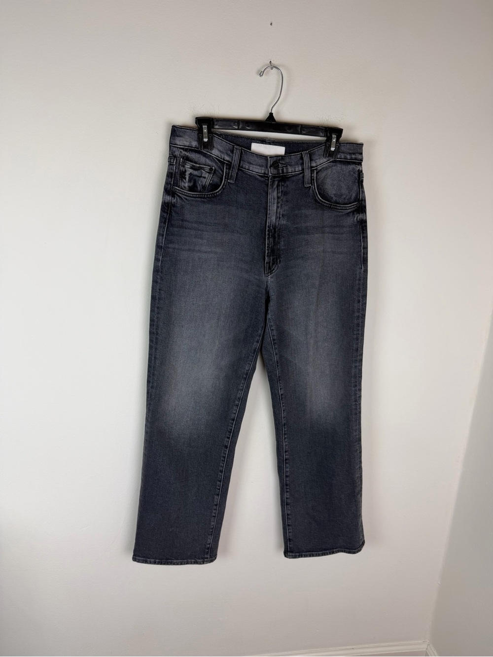 MOTHER Superior The Rambler Zip Flood Jeans Size 30 Straight Leg in Outta Sight - Picture 5 of 10